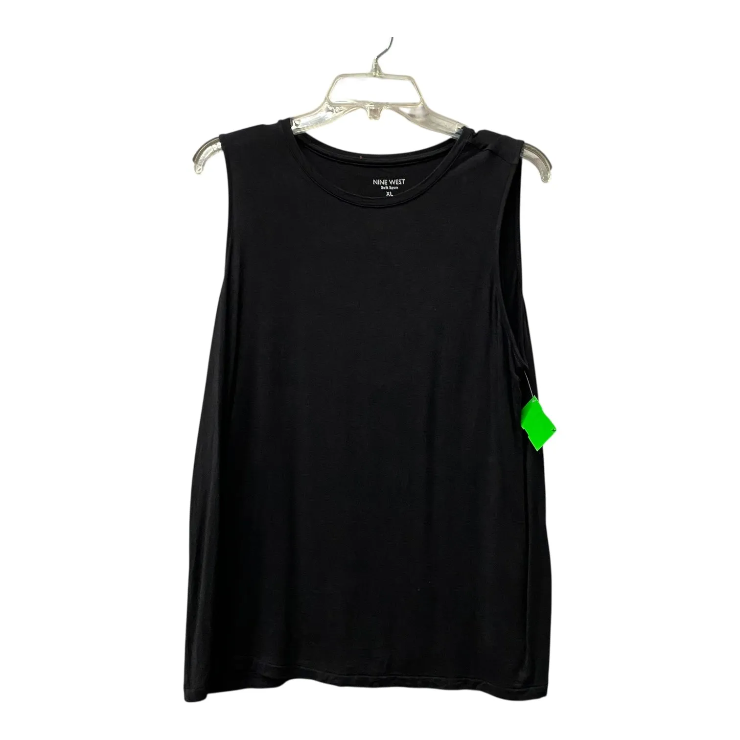 Top Sleeveless By Nine West In Black, Size:Xl