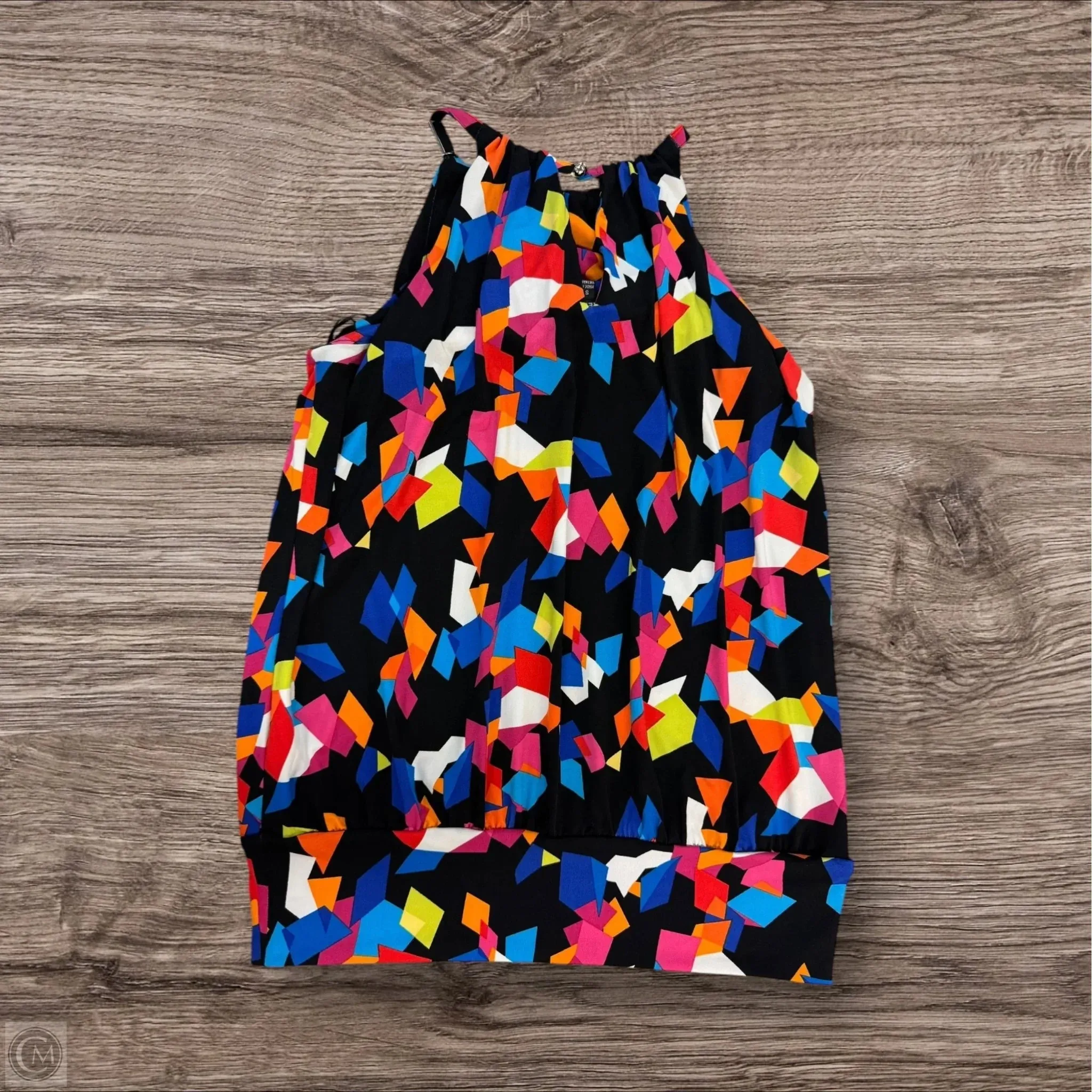 Top Sleeveless By Premise In Multi-colored, Size: S