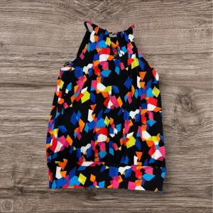 Top Sleeveless By Premise In Multi-colored, Size: S