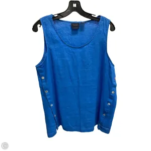 Top Sleeveless By Rachel Roy In Blue, Size: L