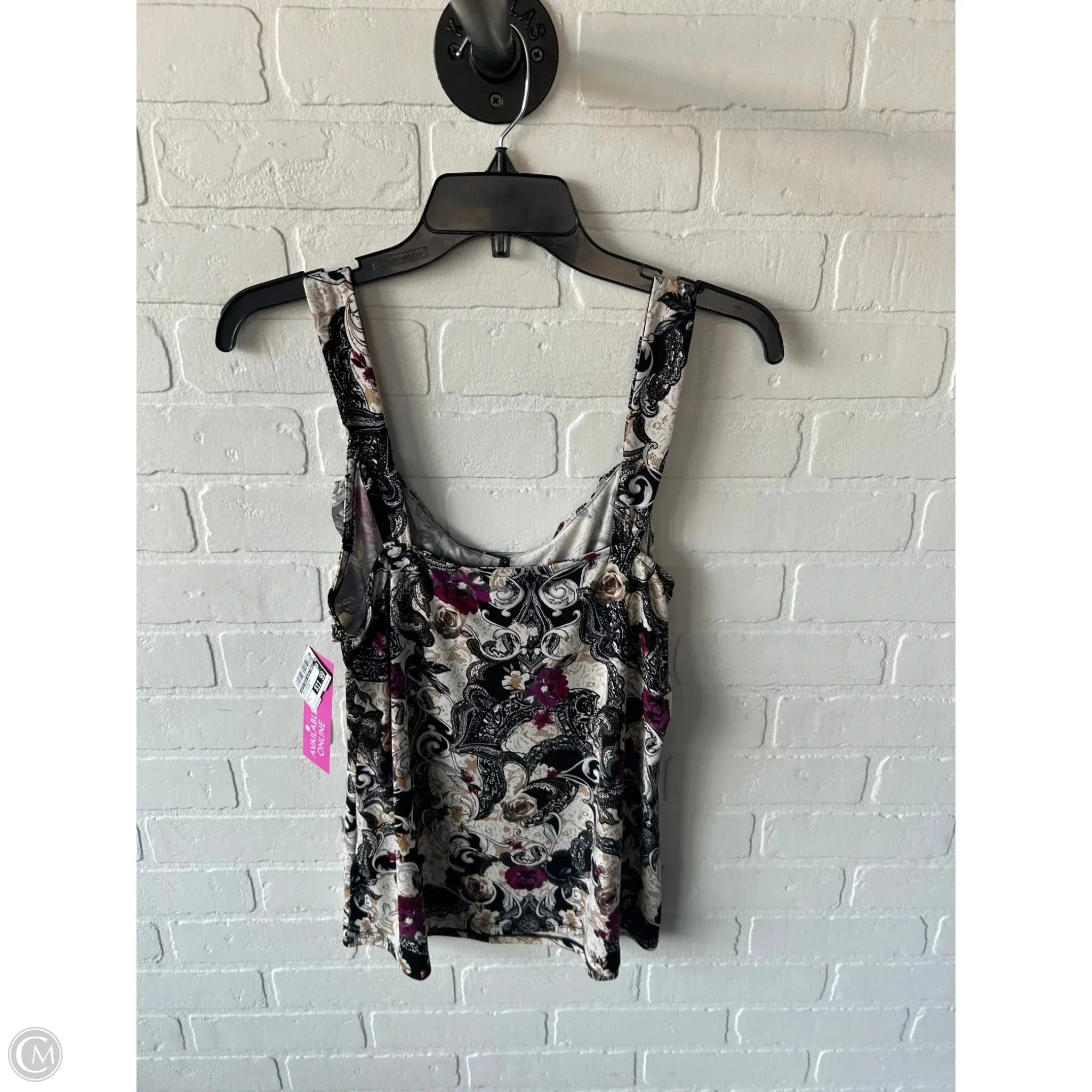Top Sleeveless By White House Black Market In Black & Brown, Size: L