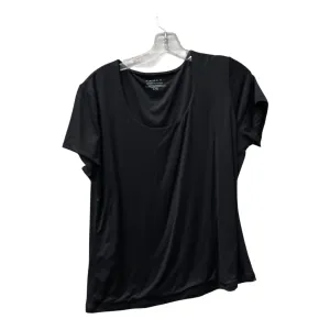Top Ss Basic By Elie Tahari In Black, Size:Xl