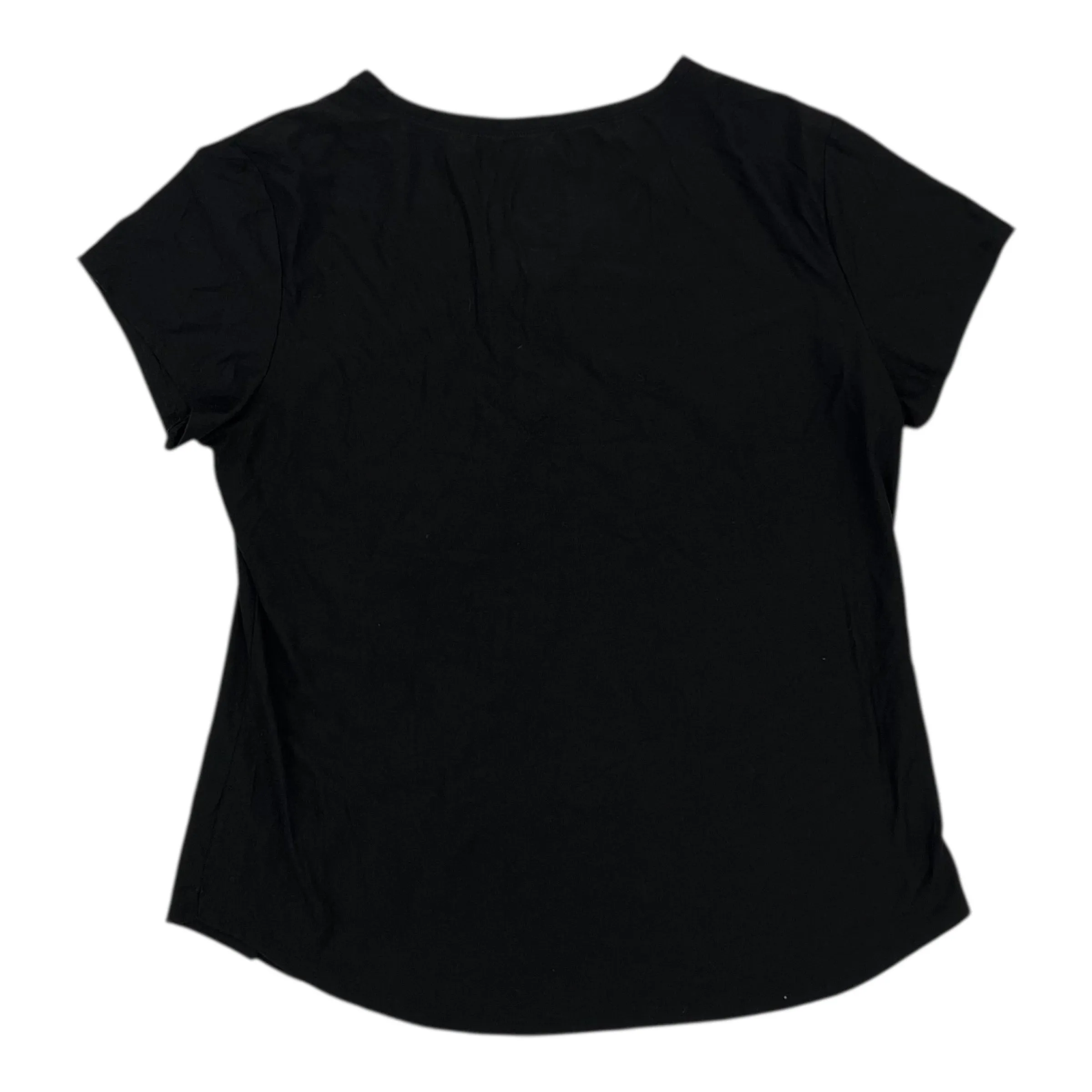 Top Ss Basic By No Boundaries In Black, Size:3X
