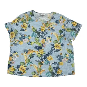 Top Ss By Cj Banks In Blue, Size:3X