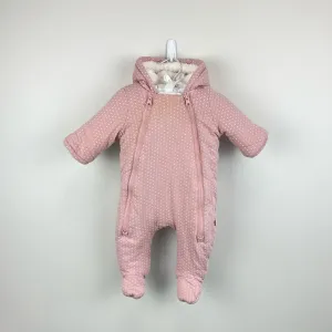 Trendy 2025 Baby Gap ColdControl Coziest Bundler Snowsuit Pink 0-3 Months  Almost Gone!