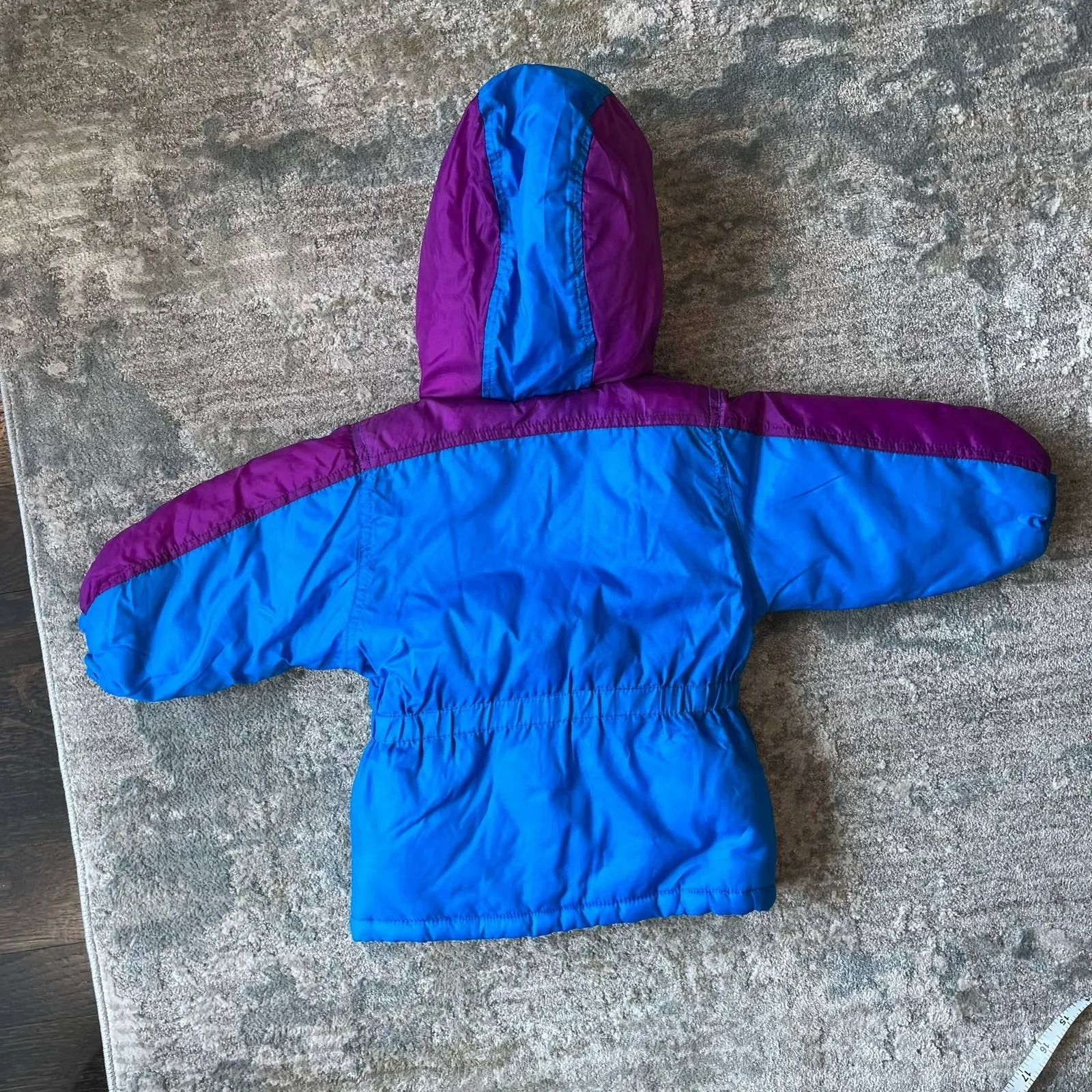 Trendy 2025 Vintage Skyline Hooded Winter Coat 18 Months  Today Only!