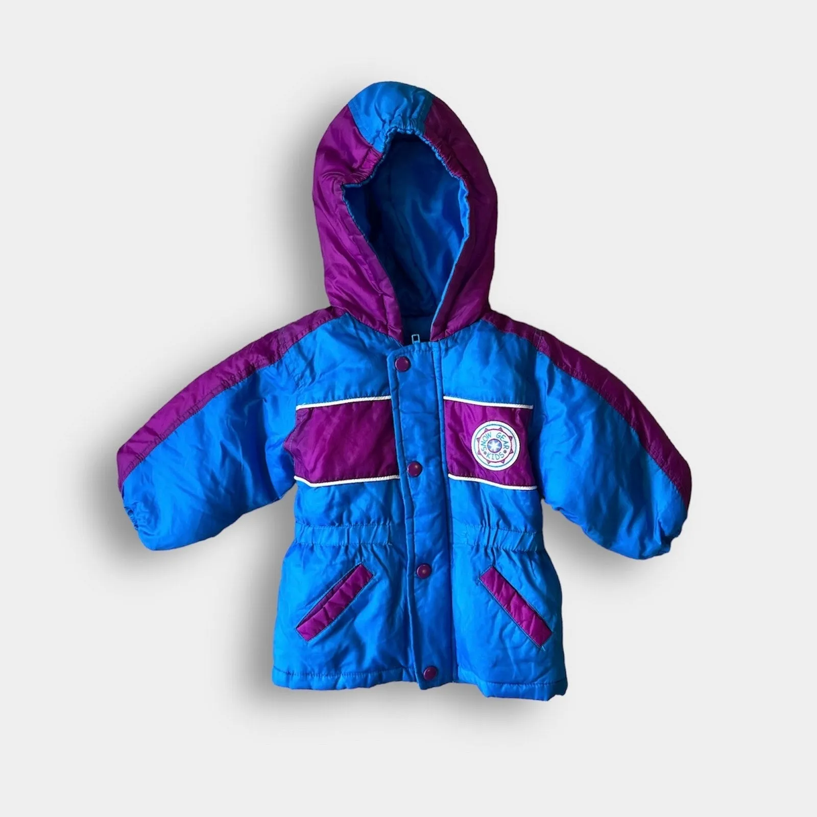 Trendy 2025 Vintage Skyline Hooded Winter Coat 18 Months  Today Only!