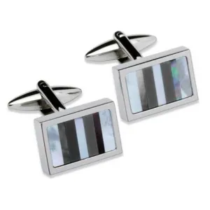 Unique Stainless Steel Cufflinks QC-92