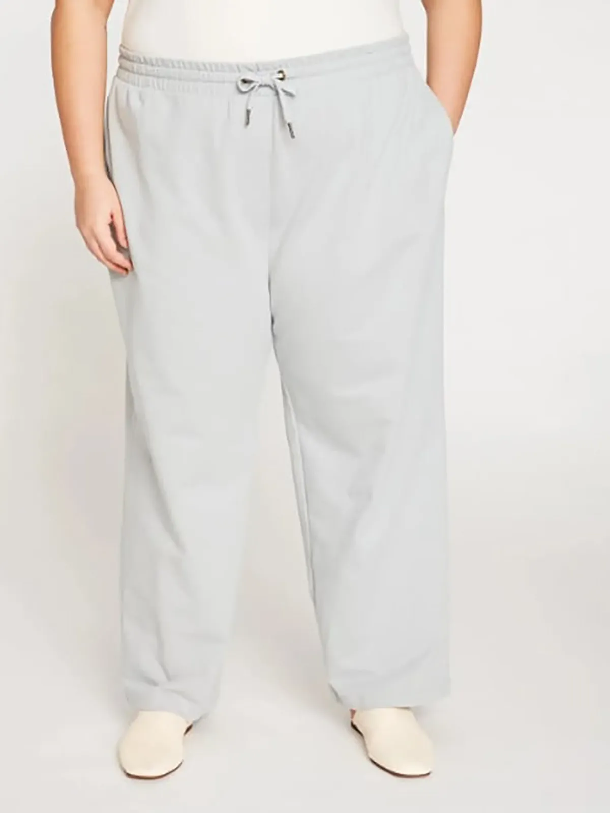 Universal Standard Size 4X (38/40) Gray Terry Sweatpants  NWT