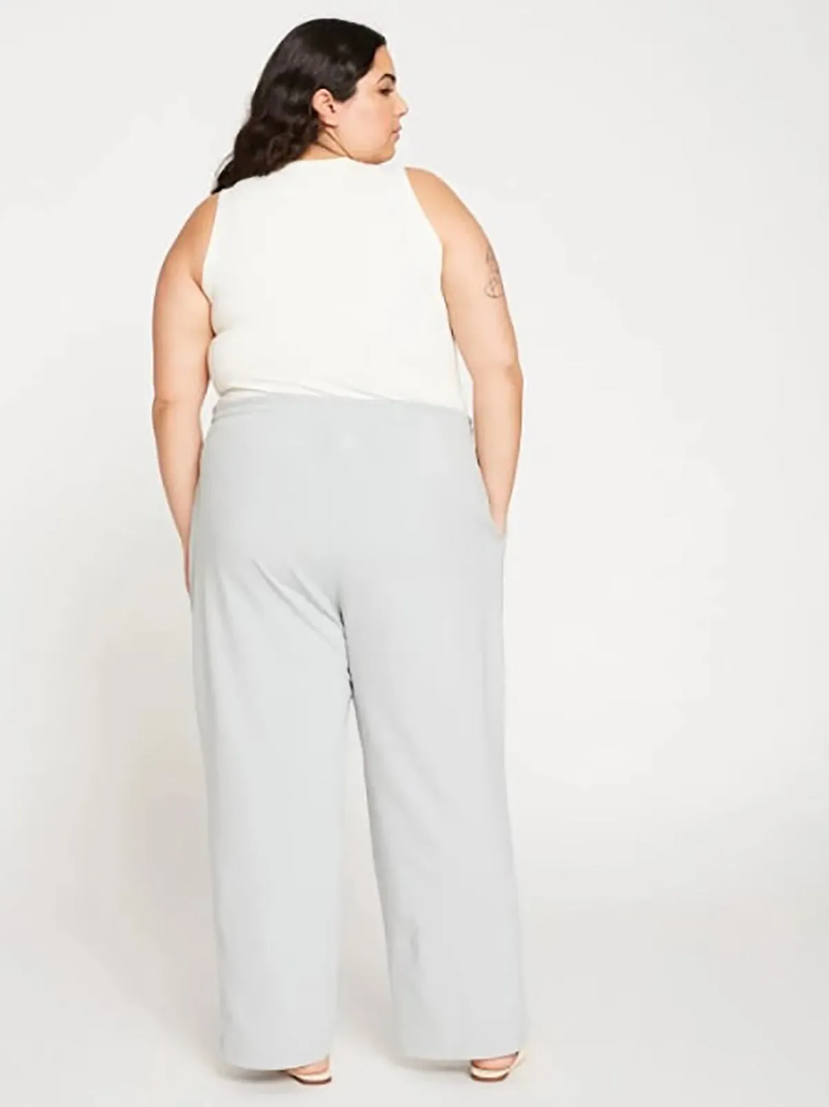 Universal Standard Size 4X (38/40) Gray Terry Sweatpants  NWT
