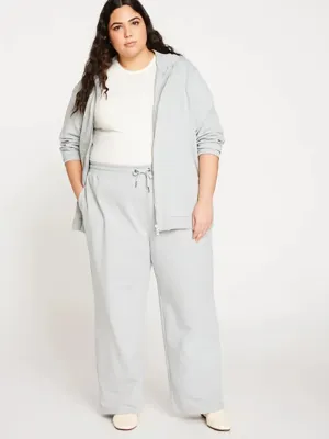 Universal Standard Size 4X (38/40) Gray Terry Sweatpants  NWT