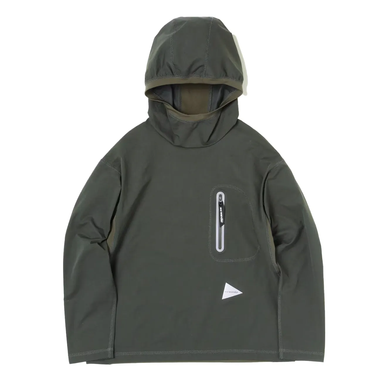 VIP Favorite And Wander Hybrid Warm Pocket Hoodie Dark Green  Almost Sold Out!