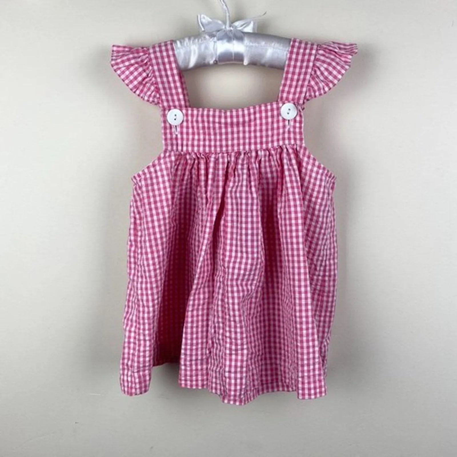 Worth Every Penny Vintage Samara Pink Gingham Seal Dress 24 Months  Limited Release!
