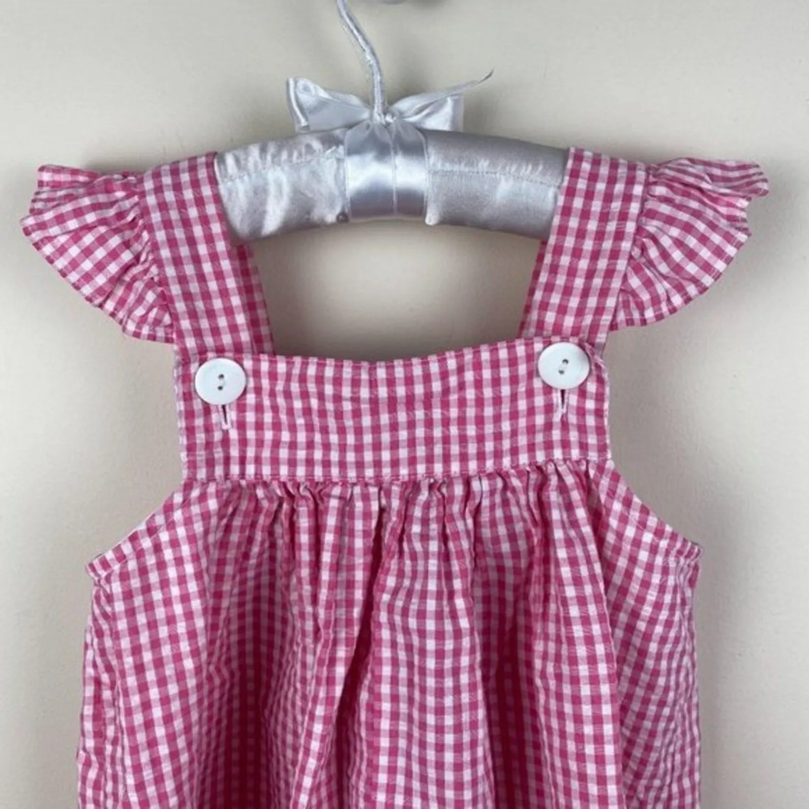 Worth Every Penny Vintage Samara Pink Gingham Seal Dress 24 Months  Limited Release!