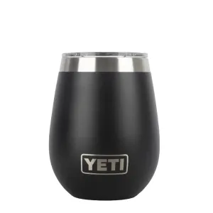 Worth Every Penny YETI Rambler 10oz Wine Tumbler MS Black  Limited Availability!