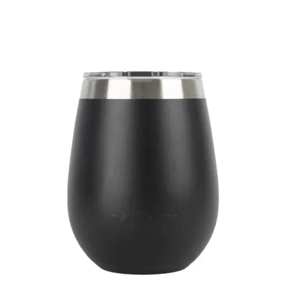 Worth Every Penny YETI Rambler 10oz Wine Tumbler MS Black  Limited Availability!